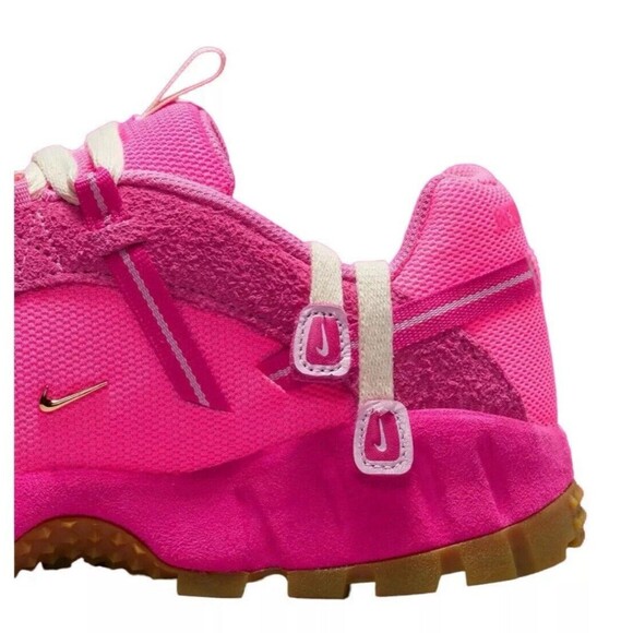 Nike X Jacquemus Air Humara LX Pink Flash Suede Women's Size 9.5 DX9999-600 - Picture 12 of 16